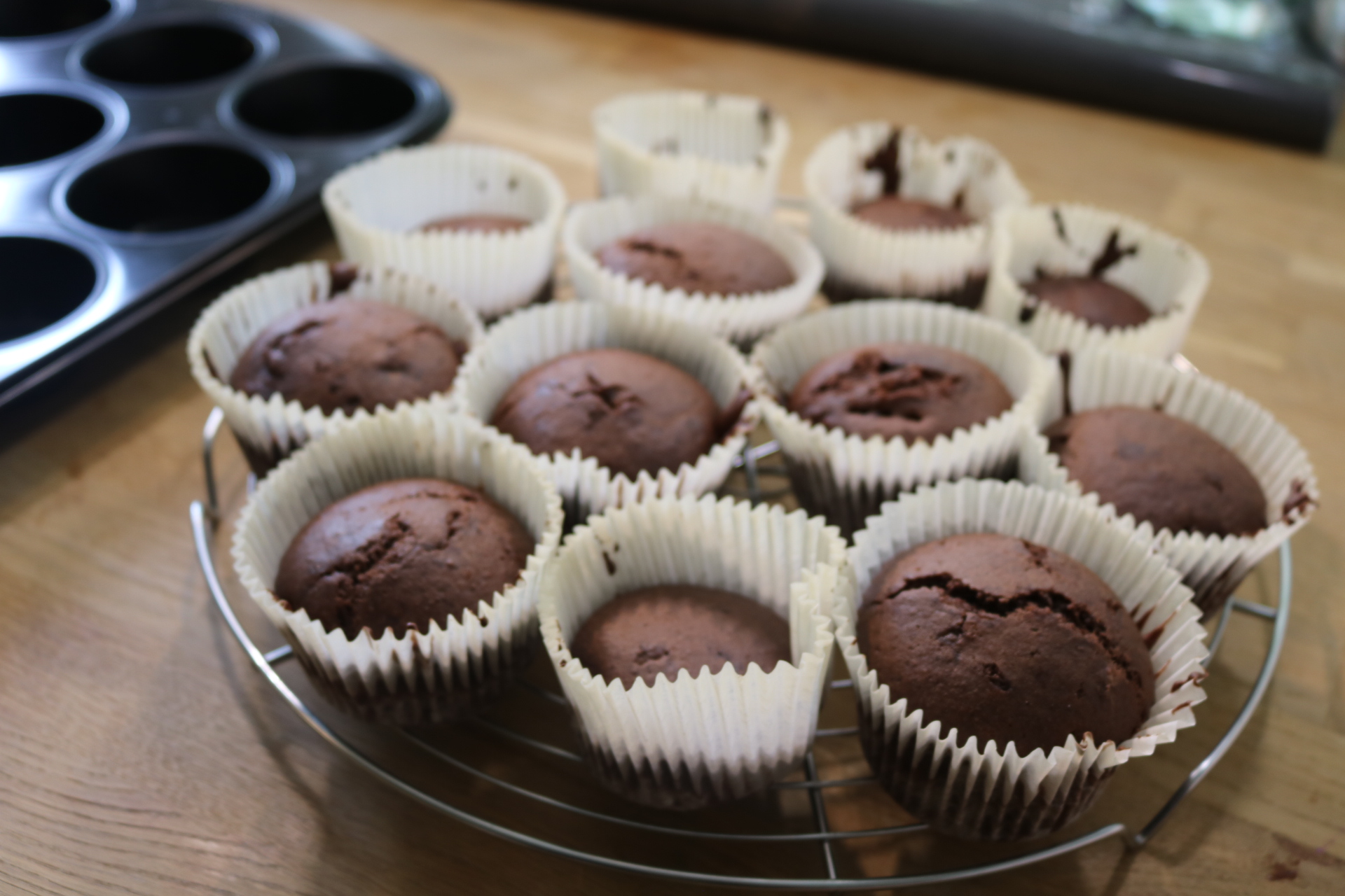 Vegane Schoko-Muffins