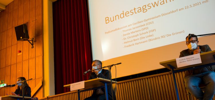 Podiumsdiskussion vor der Bundestagswahl