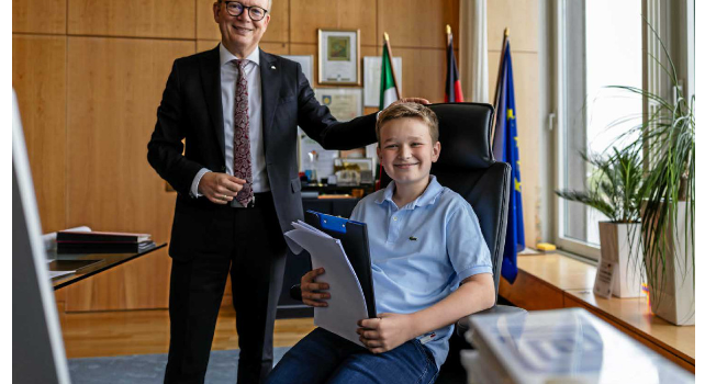 Kinderreporter vom Ceci im Landtag Kinderreporter vom Ceci im Landtag